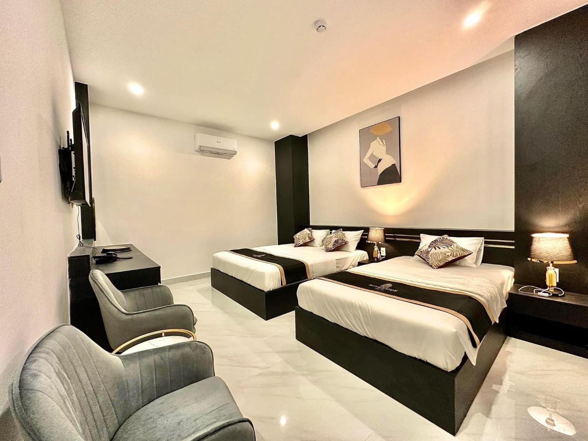 Riverside 1 Hotel Can Tho Bagian luar foto